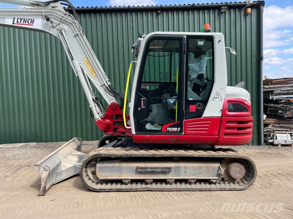 Takeuchi TB 290 Midigraafmachines 7t - 12t