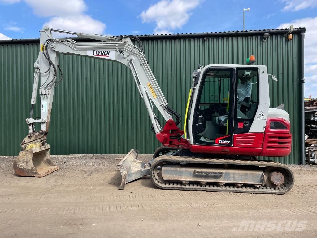Takeuchi TB 290 Midigraafmachines 7t - 12t