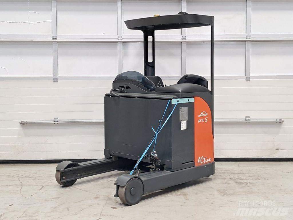Linde R16S Reachtruck voor hoog niveau