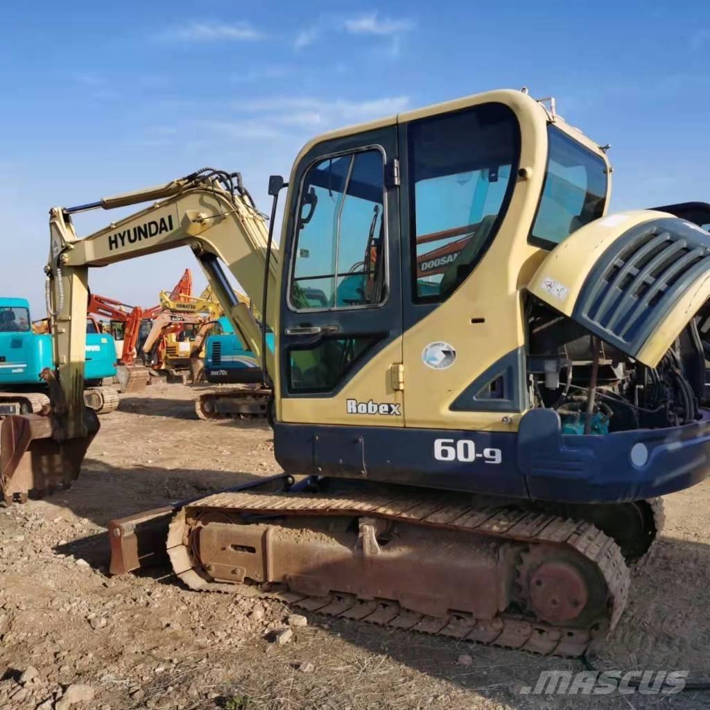 Hyundai R60-9 Minigraafmachines < 7t