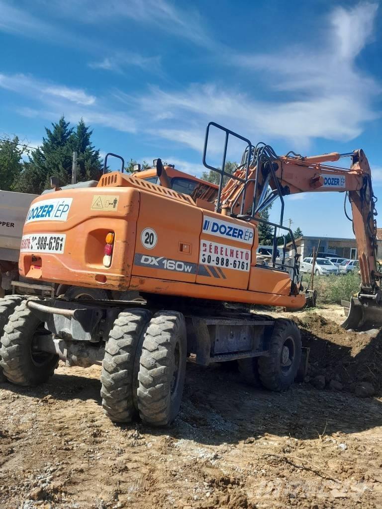 Doosan DX 160 W-3 Wielgraafmachines