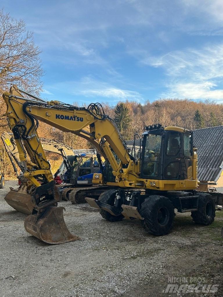 Komatsu Pw118mr11 Wielgraafmachines