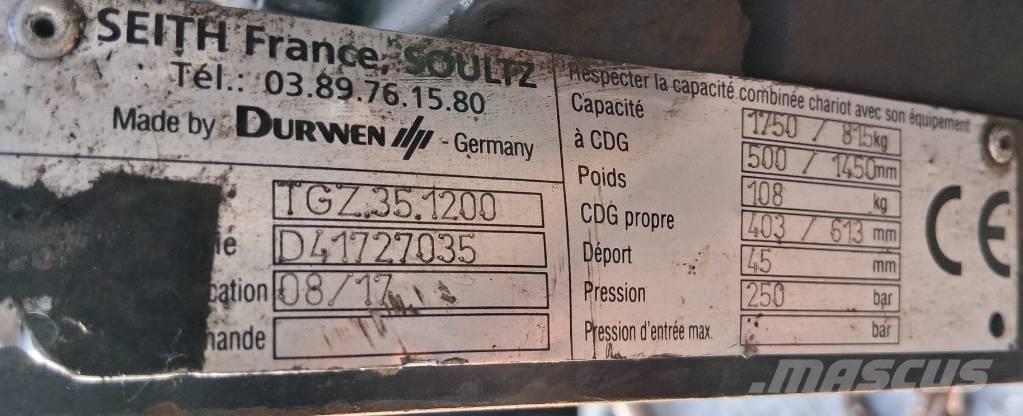 Mitsubishi FB 35 N Elektrische heftrucks