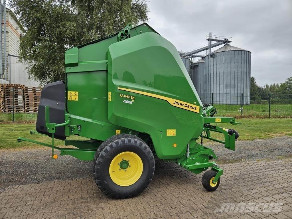 John Deere V461M Ronde-balenpersen