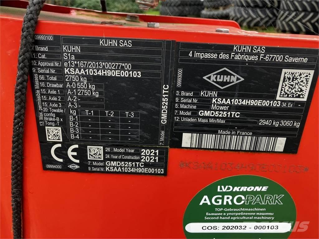 Kuhn GMD5251TC Maaiers