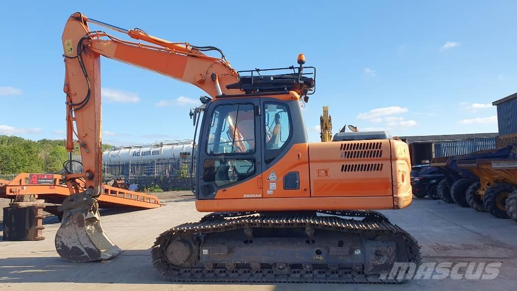 Doosan DX160LC-3 Rupsgraafmachines