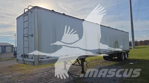 Manac  Gesloten opbouw trailers