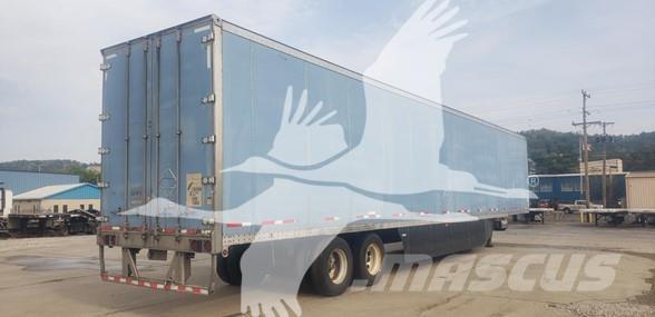 Wabash PLATE VAN Gesloten opbouw trailers