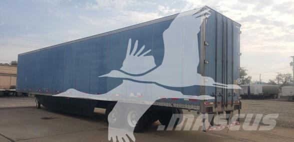 Wabash PLATE VAN Gesloten opbouw trailers