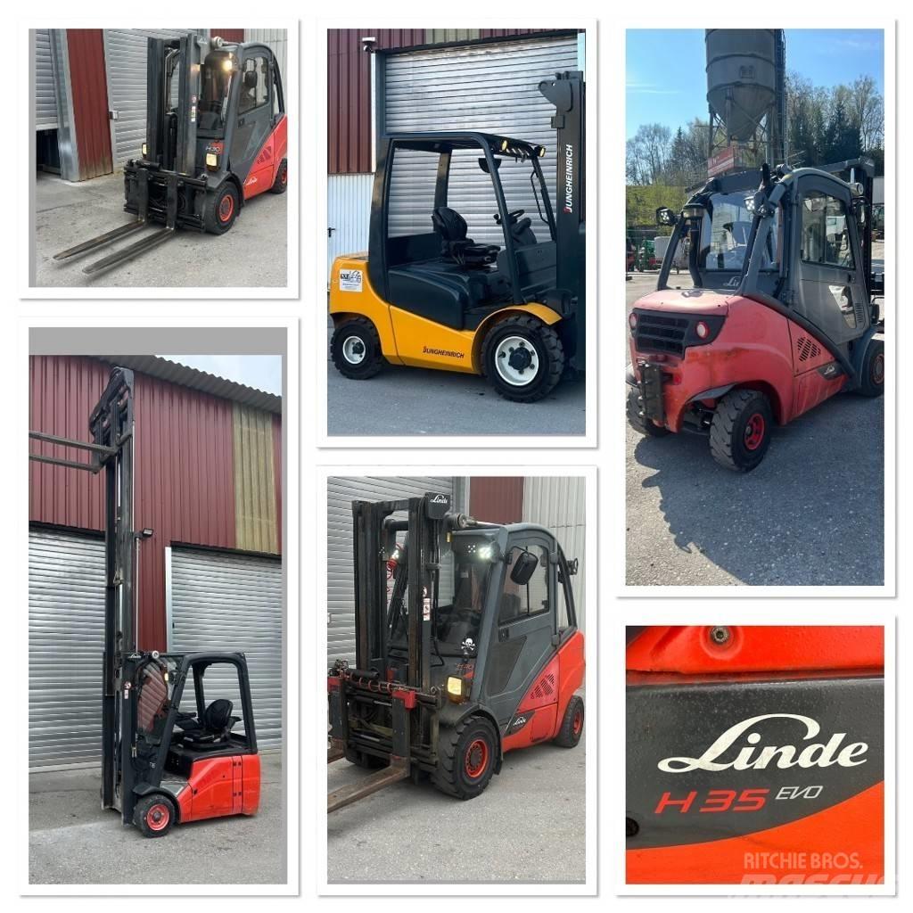 Linde Diverse Diesel heftrucks