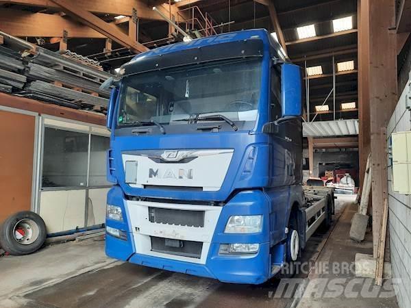 MAN TGX 26.440 Containertrucks met kabelsysteem