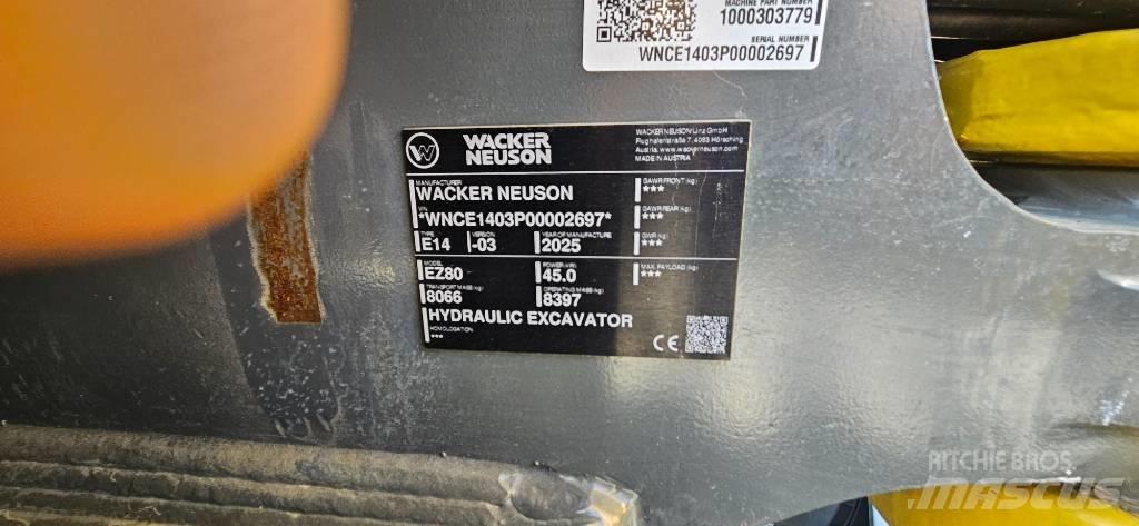 Wacker Neuson EZ 80 Midigraafmachines 7t - 12t