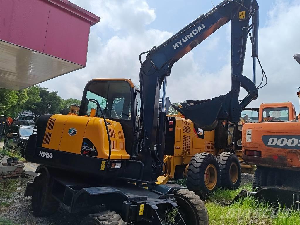 Hyundai R60W Minigraafmachines < 7t