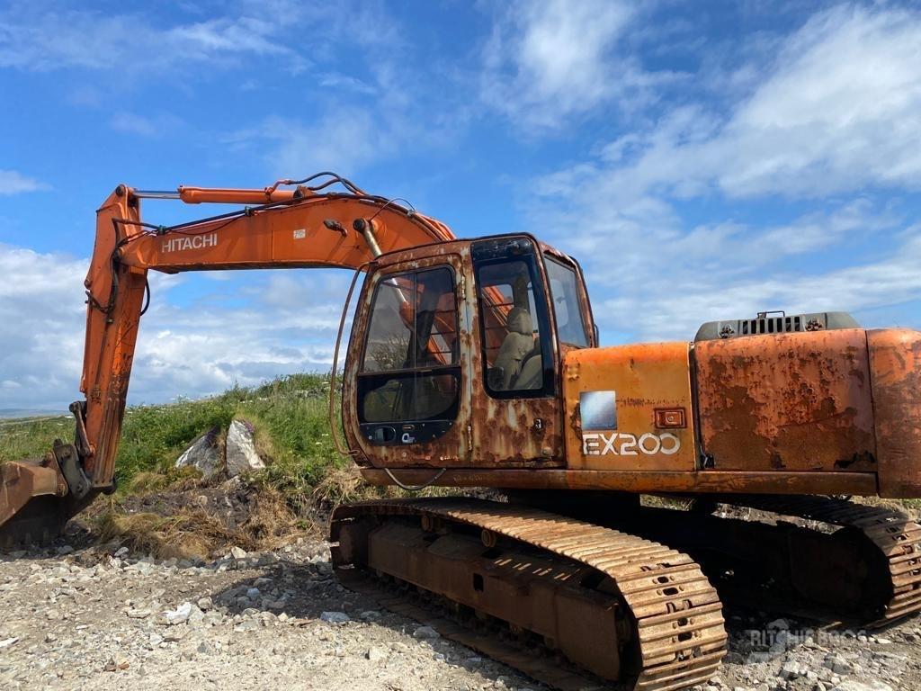 Hitachi EX 200-5 Rupsgraafmachines