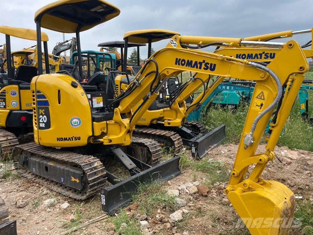 Komatsu PC 20 Rupsgraafmachines