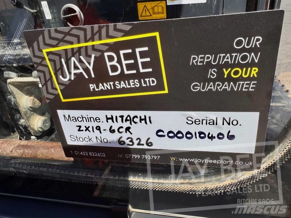 Hitachi ZX 19 U Minigraafmachines < 7t