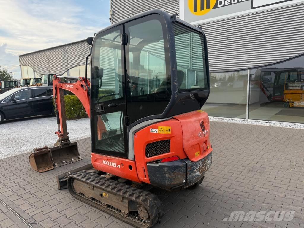 Kubota KX 018-4 Minigraafmachines < 7t