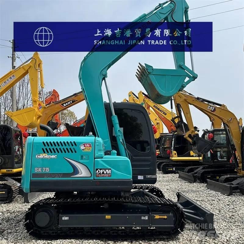 Kobelco SK 75 Midigraafmachines 7t - 12t