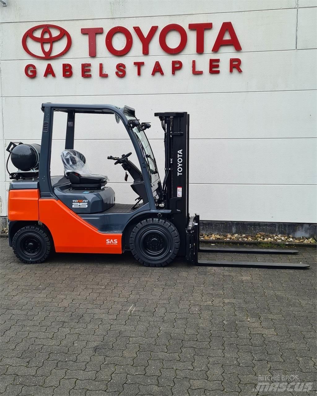 Toyota 02-8FGF25 LPG heftrucks