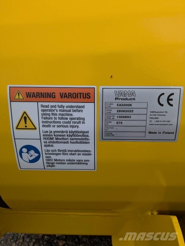 Vama EA 3200 K Sneeuwschuivers en -ploegen