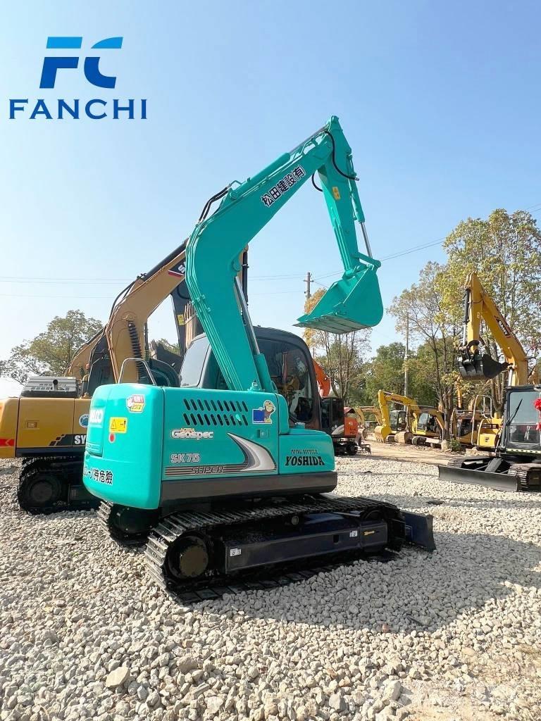 Kobelco SK 75 SR Rupsgraafmachines