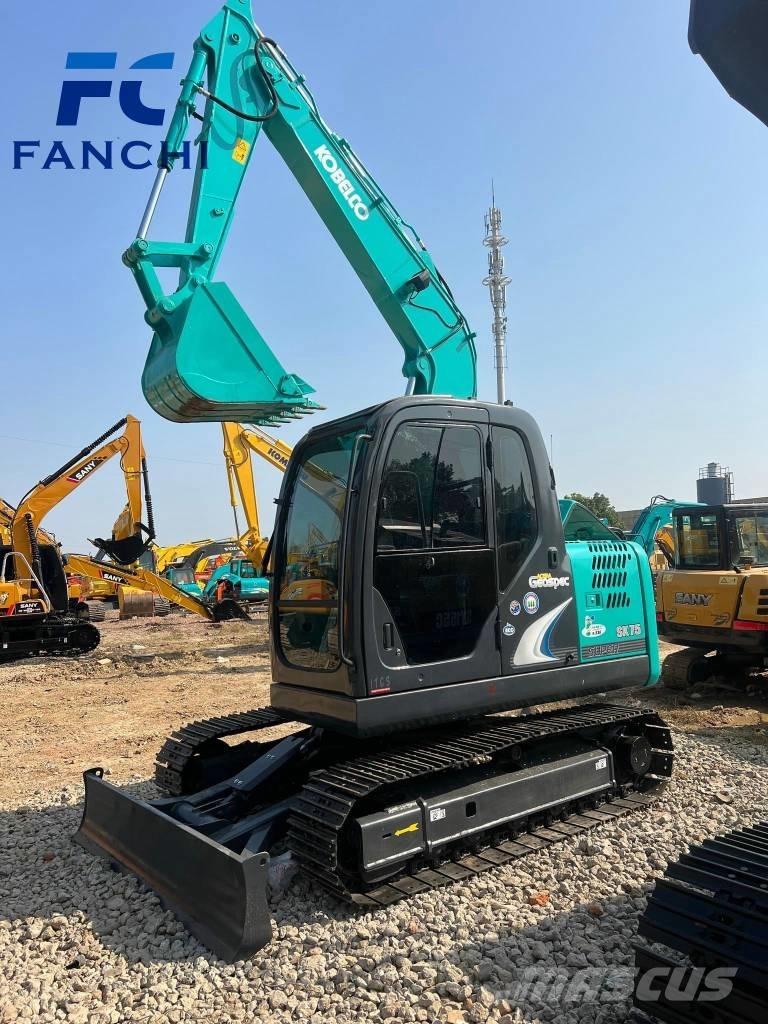 Kobelco SK 75 SR Rupsgraafmachines
