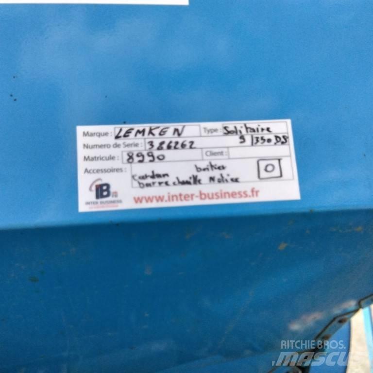 Lemken Solitair 9 Zaaicombinaties
