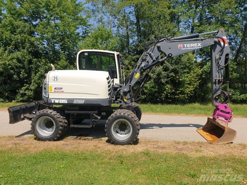 Terex TW 85 Wielgraafmachines