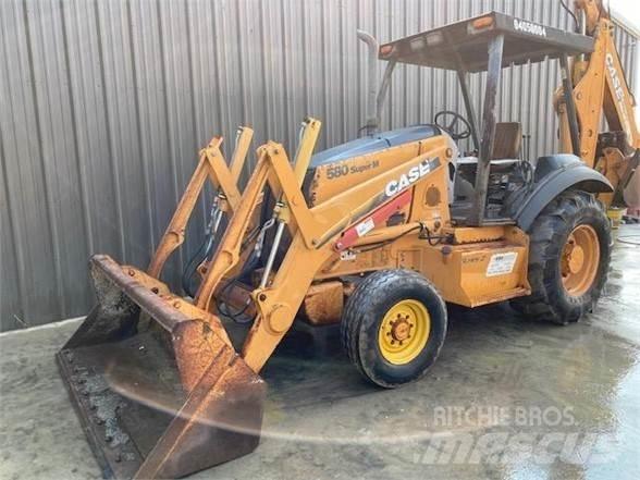 CASE 580SM II Graaf-laadcombinaties