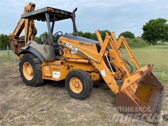 CASE 580SM II Graaf-laadcombinaties