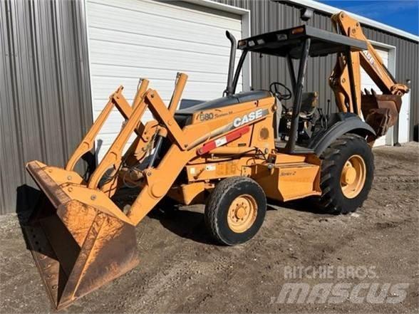 CASE 580SM II Graaf-laadcombinaties