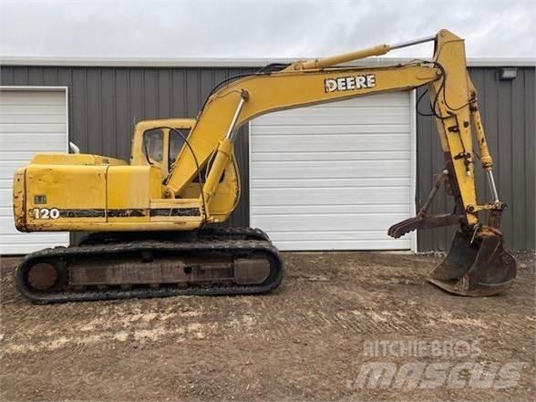 John Deere 120 Rupsgraafmachines