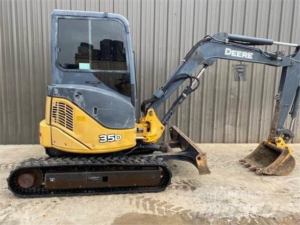 John Deere 35D Minigraafmachines < 7t