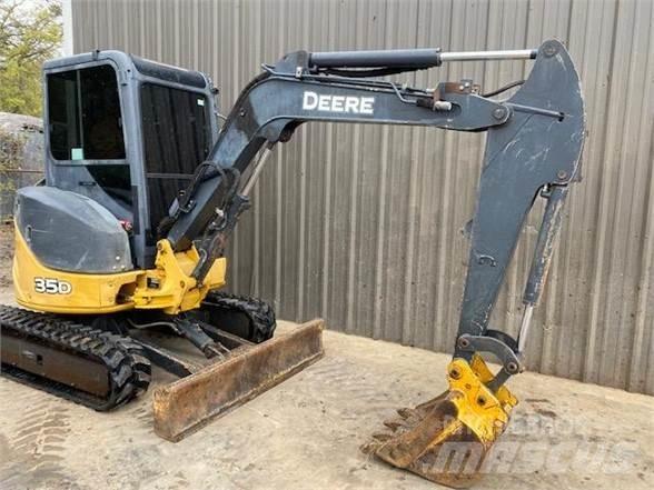 John Deere 35D Minigraafmachines < 7t
