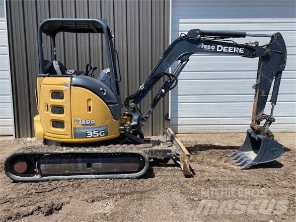 John Deere 35G Minigraafmachines < 7t