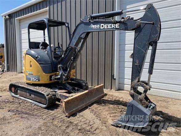 John Deere 35G Minigraafmachines < 7t