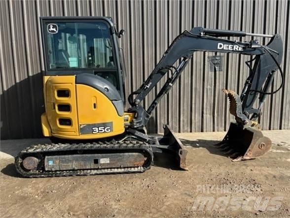 John Deere 35G Minigraafmachines < 7t