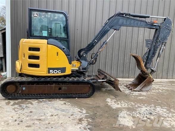 John Deere 50G Minigraafmachines < 7t