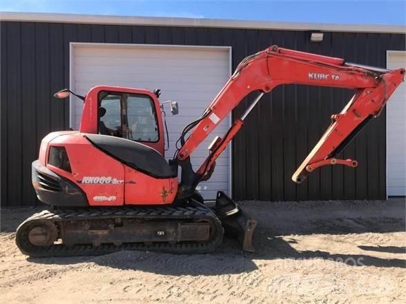 Kubota KX080-4 Rupsgraafmachines
