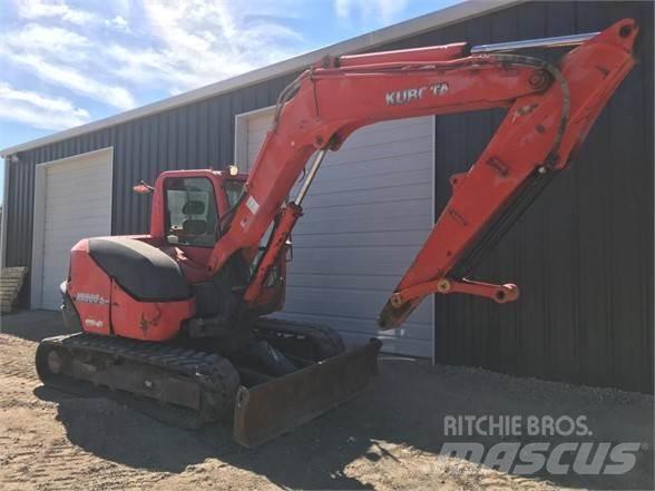 Kubota KX080-4 Rupsgraafmachines