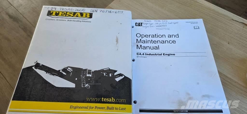 Tesab TS3600 Zeefinstallatie