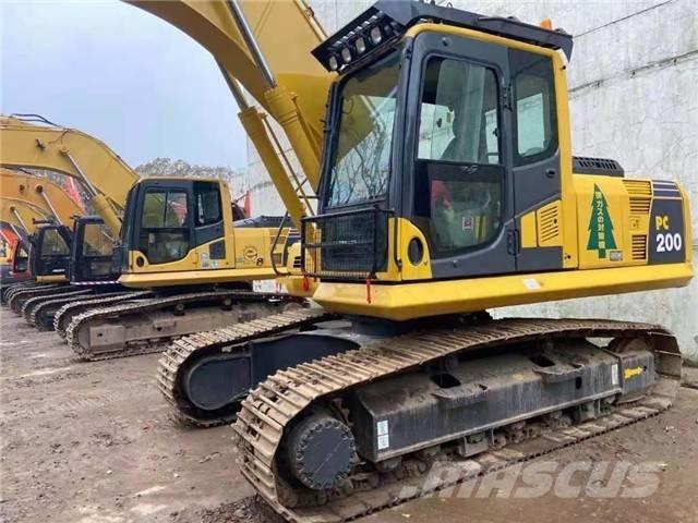 Komatsu PC 200 Rupsgraafmachines