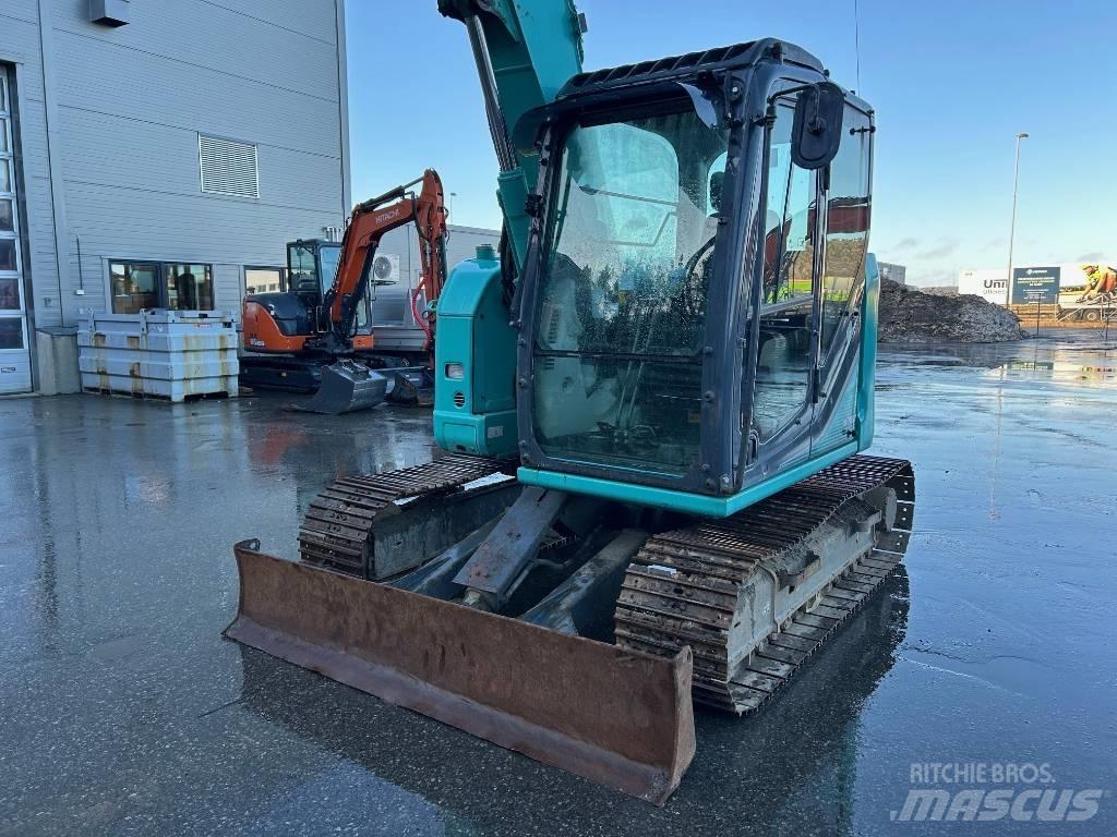 Kobelco SK 75 SR Midigraafmachines 7t - 12t