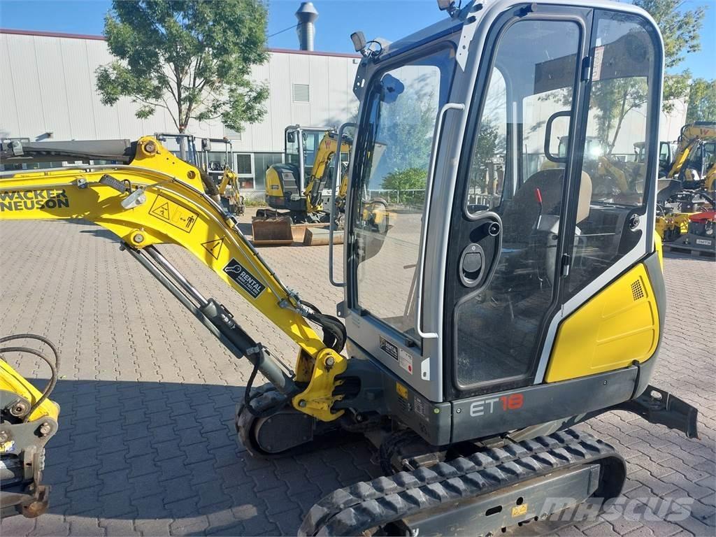 Wacker Neuson ET18 Rupsgraafmachines
