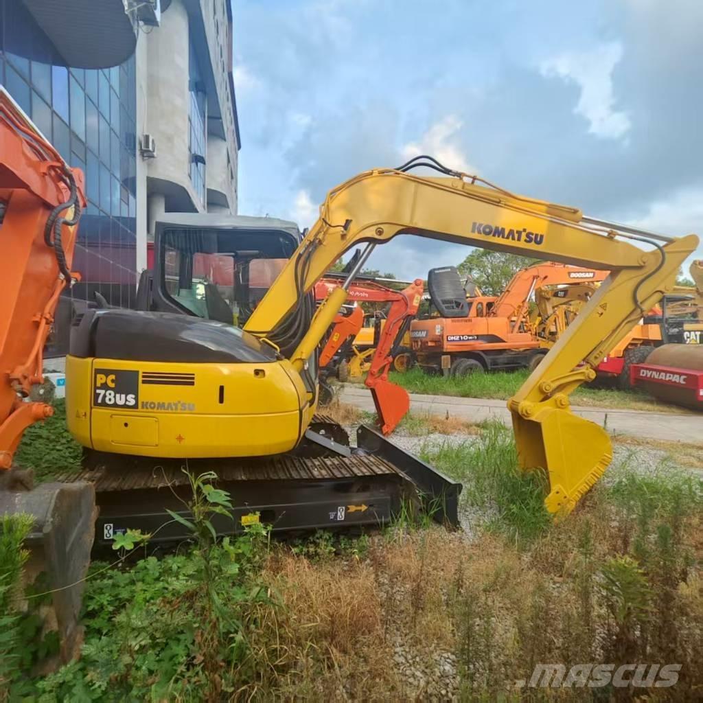 Komatsu PC 78 US Rupsgraafmachines