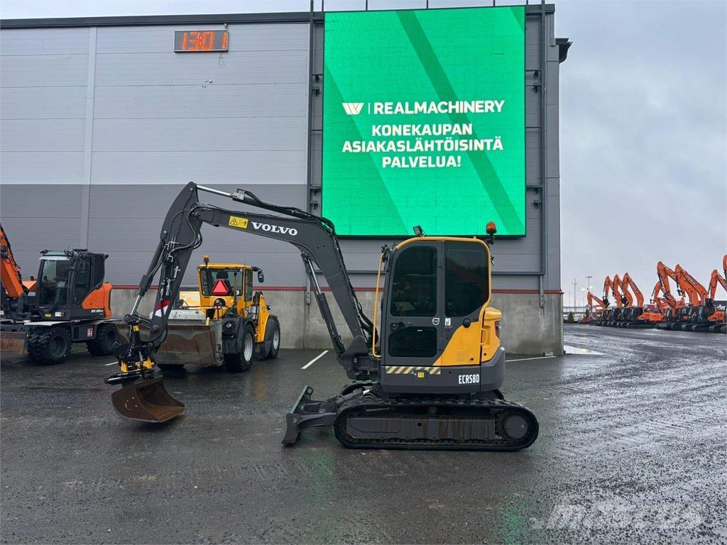 Volvo ecr58d Minigraafmachines < 7t