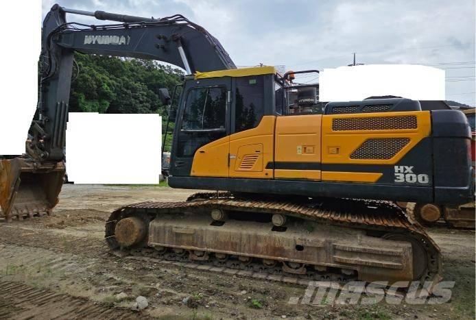 Hyundai HX 300 Rupsgraafmachines