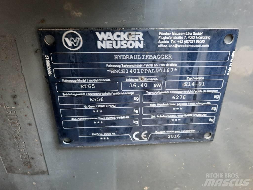 Wacker Neuson ET 65 Minigraafmachines < 7t