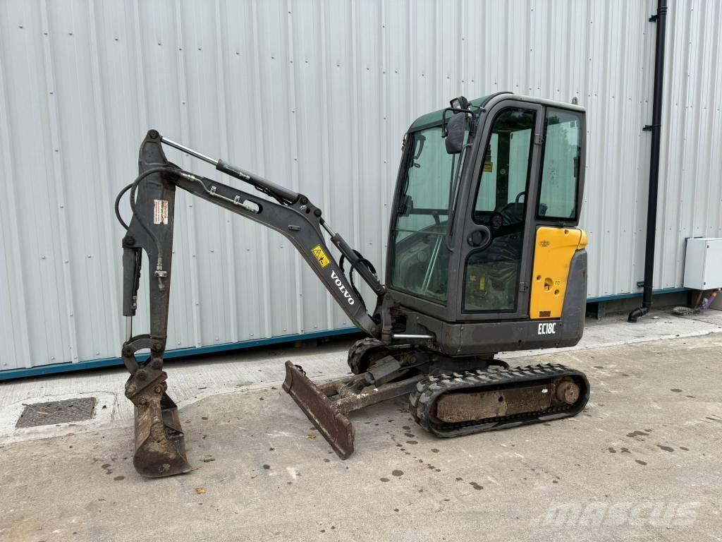 Volvo EC 18 C Minigraafmachines < 7t