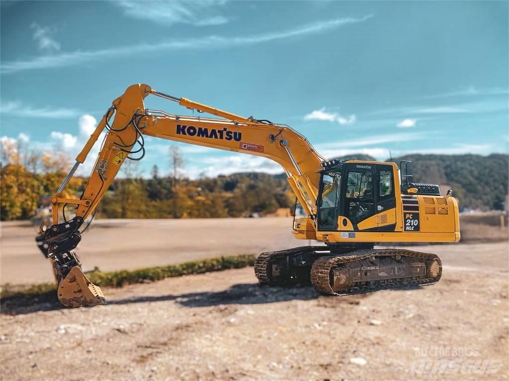 Komatsu PC 210 NLC Rupsgraafmachines